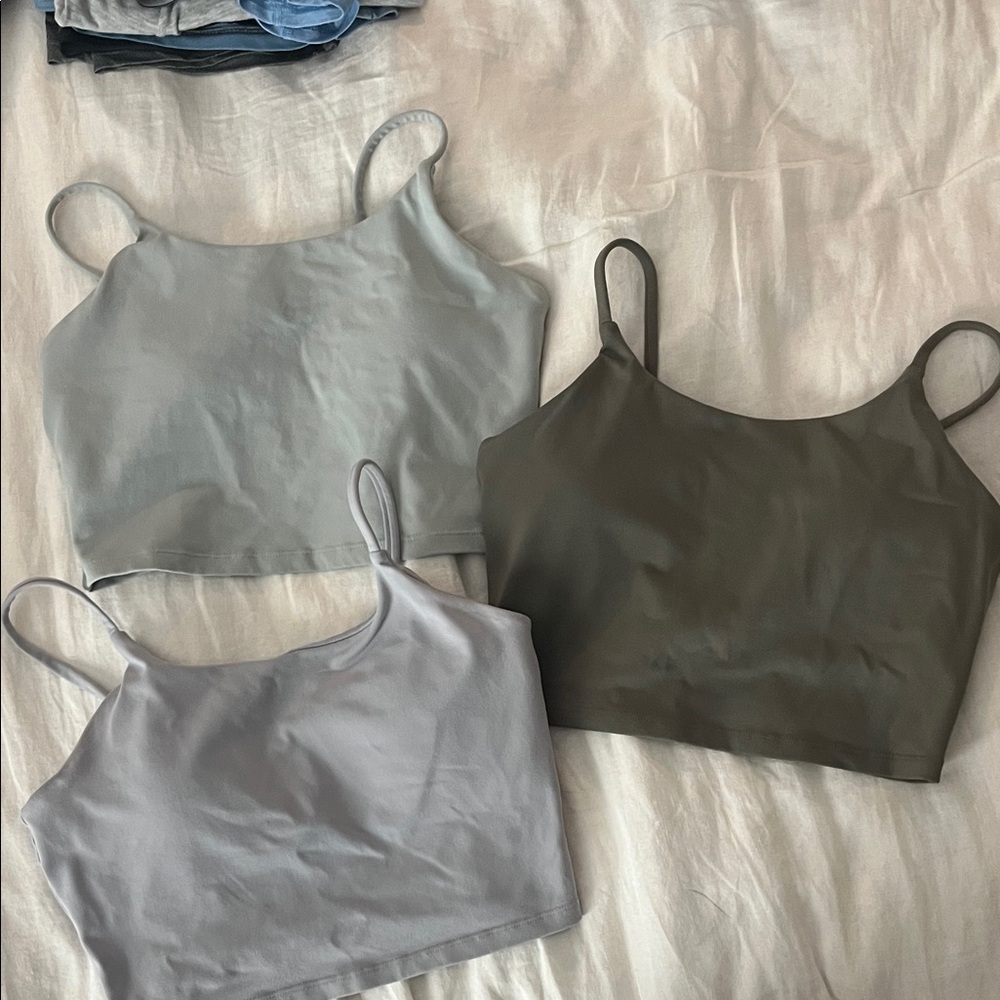 Women's Exercise Tanks w/ padding
